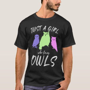 Camiseta Apenas Uma Menina Que Ama O Tema Do Proprietário D
