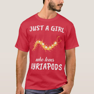 Camiseta Apenas Uma Menina Que Ama Os Mídias