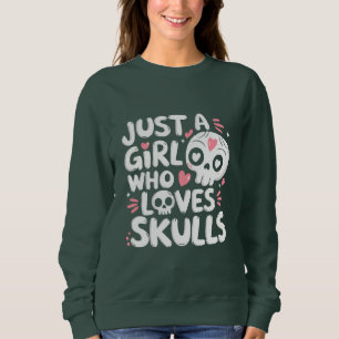 Camiseta Apenas Uma Menina Que Ama Os Pelos Góticos Present