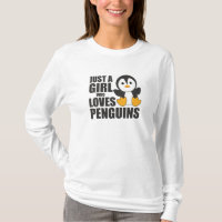 Apenas Uma Menina Que Ama Pinguins - Pinguim Bonit