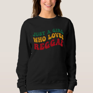 Camiseta Apenas Uma Menina Que Ama Reggae Groovy Women Rast