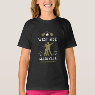 Camiseta Apenas Uma Menina Que Ama Salsa Dance