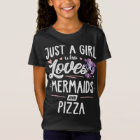 Apenas Uma Menina Que Ama Sereias E Pizza Dotada M