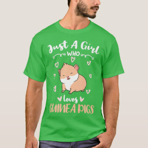 Camiseta Apenas Uma Menina Que Ama Suínos855
