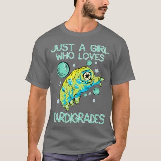 Camiseta Apenas Uma Menina Que Ama Tardigrades