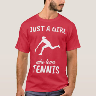 Camiseta Apenas Uma Menina Que Ama Tênis