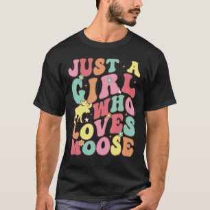 Camiseta Apenas Uma Menina Que Ama Um Lov De Animais De Gro