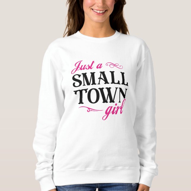 Camiseta Apenas Uma Pequena Garota Da Cidade (Frente)