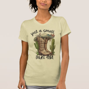 Camiseta Apenas Uma Pequena Garota Da Cidade