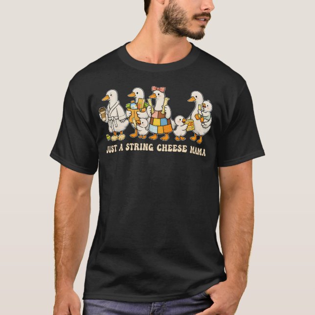 Camiseta Apenas Uma String Cheese Mama (Frente)