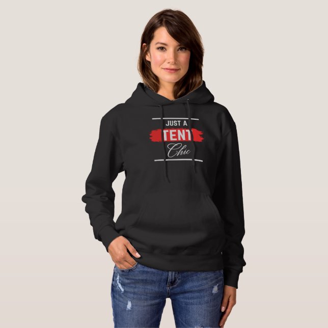 Camiseta Apenas uma tipografia Chic TENT, Profissional, Div (Frente Completa)