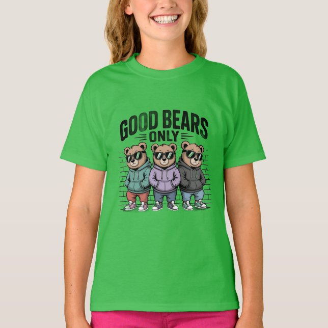 Camiseta Apenas Ursos Legais (Frente)