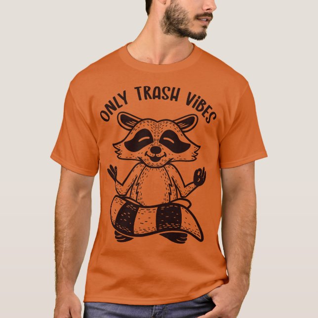 Camiseta Apenas Vibes de Lixo (Lineal) (Frente)