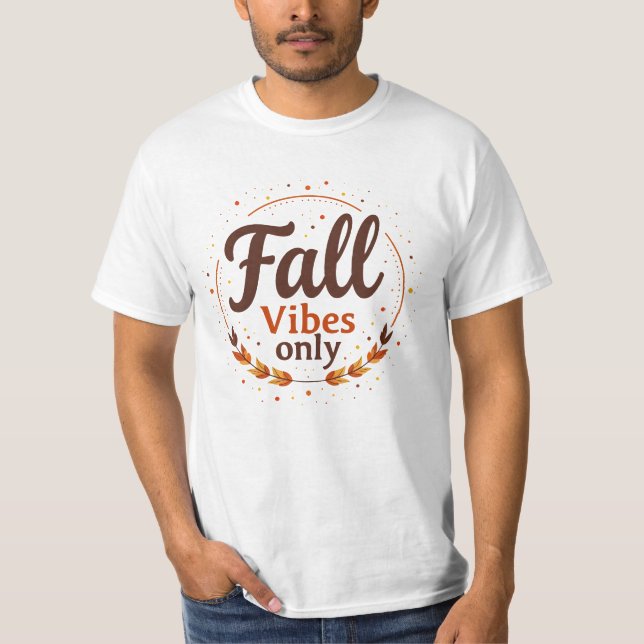 Camiseta Apenas Vibes de Queda (Frente)