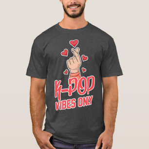 Camiseta Apenas Vibes do K-Pop - Coreano Pop Music Fan KPop
