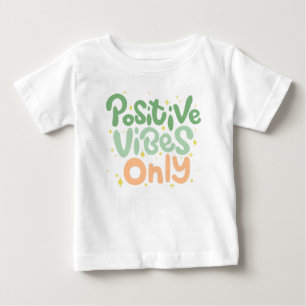 Camiseta Apenas Vibes Positivas - Design de Cotação Motivac