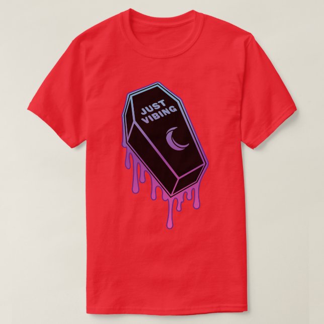 Camiseta Apenas Vibindo o Dripe de Coffin (Frente do Design)