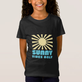 Camiseta Apenas Víblias Sunny - Gráfico de Sol Retroativo N