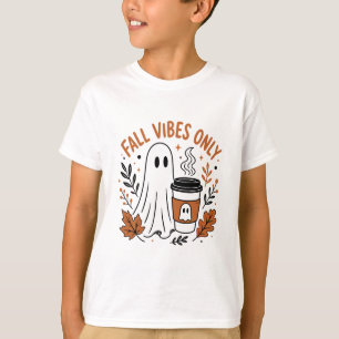 Camiseta Apenas Vibrações de Outono Fantasma