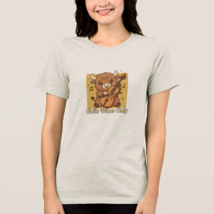 Camiseta Apenas Vibrações de Violoncelo