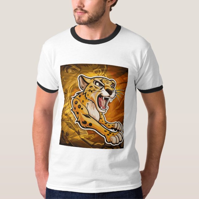 Camiseta Apenas Vibrações do Guepardo (Frente)