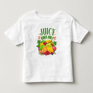 Camiseta Apenas Vibrações Suculentas: Frutas Frescas e Vida