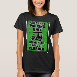 Camiseta Apenas violadores de estacionamento de carrinho de