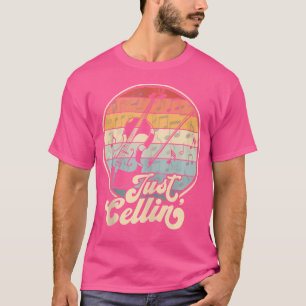 Camiseta Apenas Violoncelista Cômico Músico de Violoncelo O