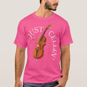 Camiseta Apenas Violoncelista - Tocador de Violoncelo Músic