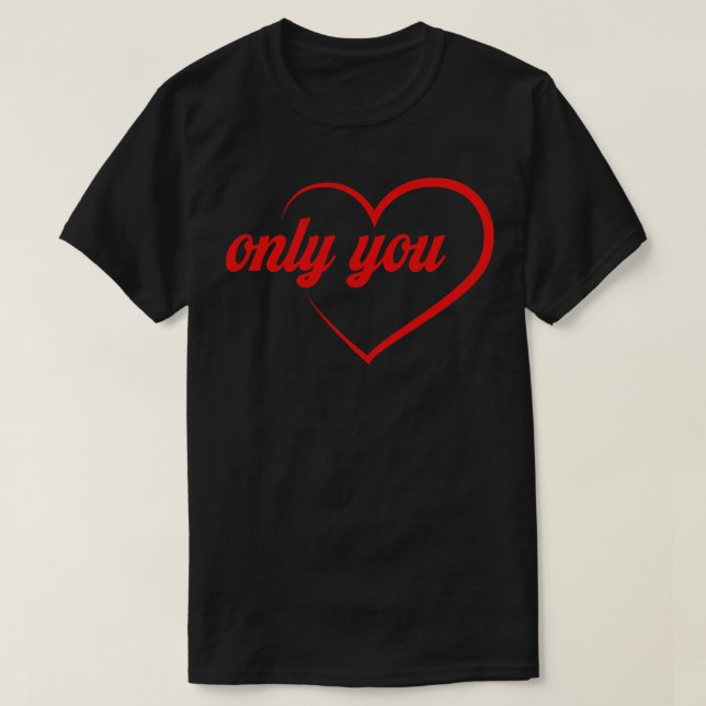 Camiseta Apenas Você 1 (Frente do Design)
