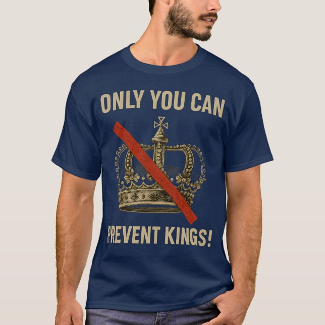 CAMISETA APENAS VOCÊ PODE EVITAR REIS (Frente)