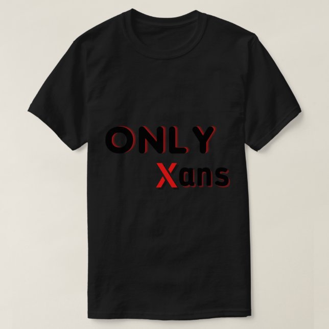 Camiseta Apenas Xans Premium (Frente do Design)