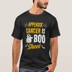 Camiseta Apêndice Cancer É Folha de Boas Folhas Ghost Hallo