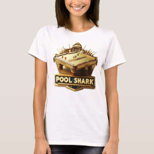 Camiseta Aperfeiçoamento do jogo: Logotipo do Shark de Pisc