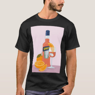 Camiseta Aperol Spritz Beber Laranja