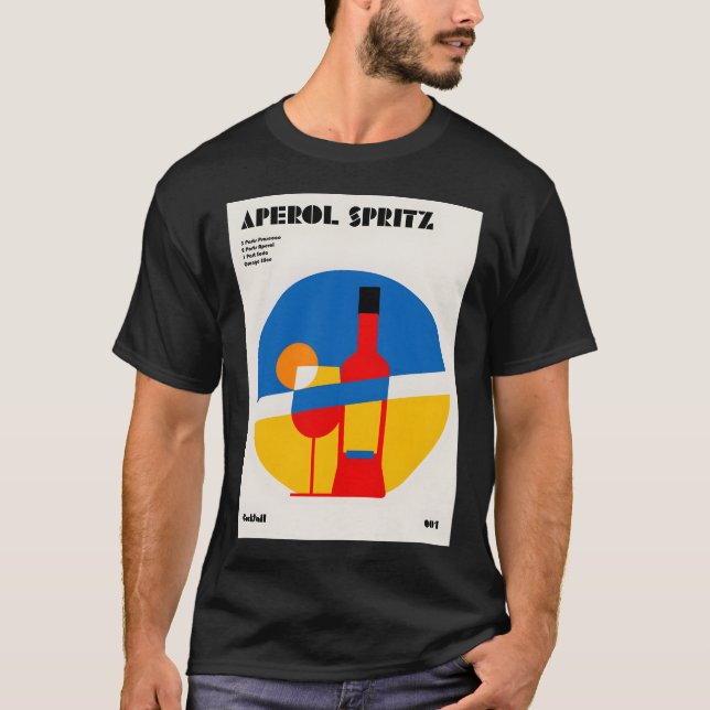 Camiseta Aperol Spritz Cocktail (Frente)