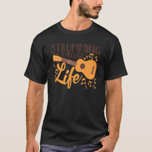 Camiseta Apertando A Vida Guitarra Uk Professor De Música U