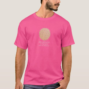 Camiseta Apertando Espiritual Dizendo Consciência É A Chave