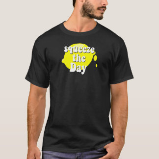 Camiseta Apertar A Citação Motivacional Do Limão De Limão
