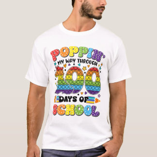Camiseta Aperte-Me Por 100 Dias De Crianças Escolares 100t