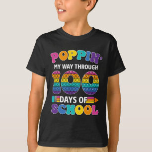 Camiseta Aperte-Me Por 100 Dias De Crianças Escolares 100t