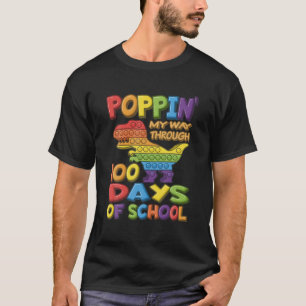 Camiseta Aperte-Me Por 100 Dias De Escola - Pop