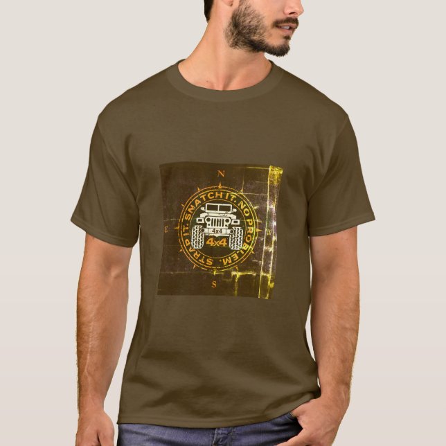 Camiseta Aperte-O. Arranja-O. Sem problema 4x4 (Frente)