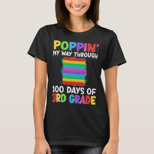 Camiseta Aperte O Meu Caminho Através De 100 Dias Da Escola