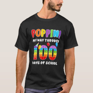 Camiseta Aperte O Meu Caminho Através De 100 Dias De Escol