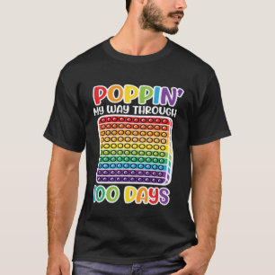 Camiseta Aperte O Meu Caminho Através De 100 Dias De Escola