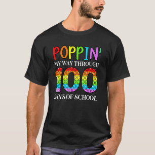 Camiseta Aperte O Meu Caminho Através De 100 Dias De Escola