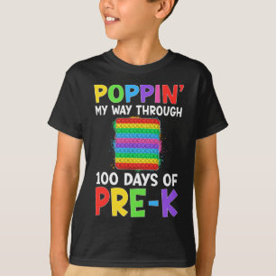 Camiseta Aperte O Meu Caminho Através De 100 Dias De Menino