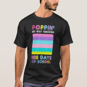 Camiseta Aperte O Meu Caminho Por 100 Dias 100º Dia Da Esco