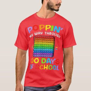 Camiseta Aperte O Meu Caminho Por 100 Dias Engraçado 100 Di